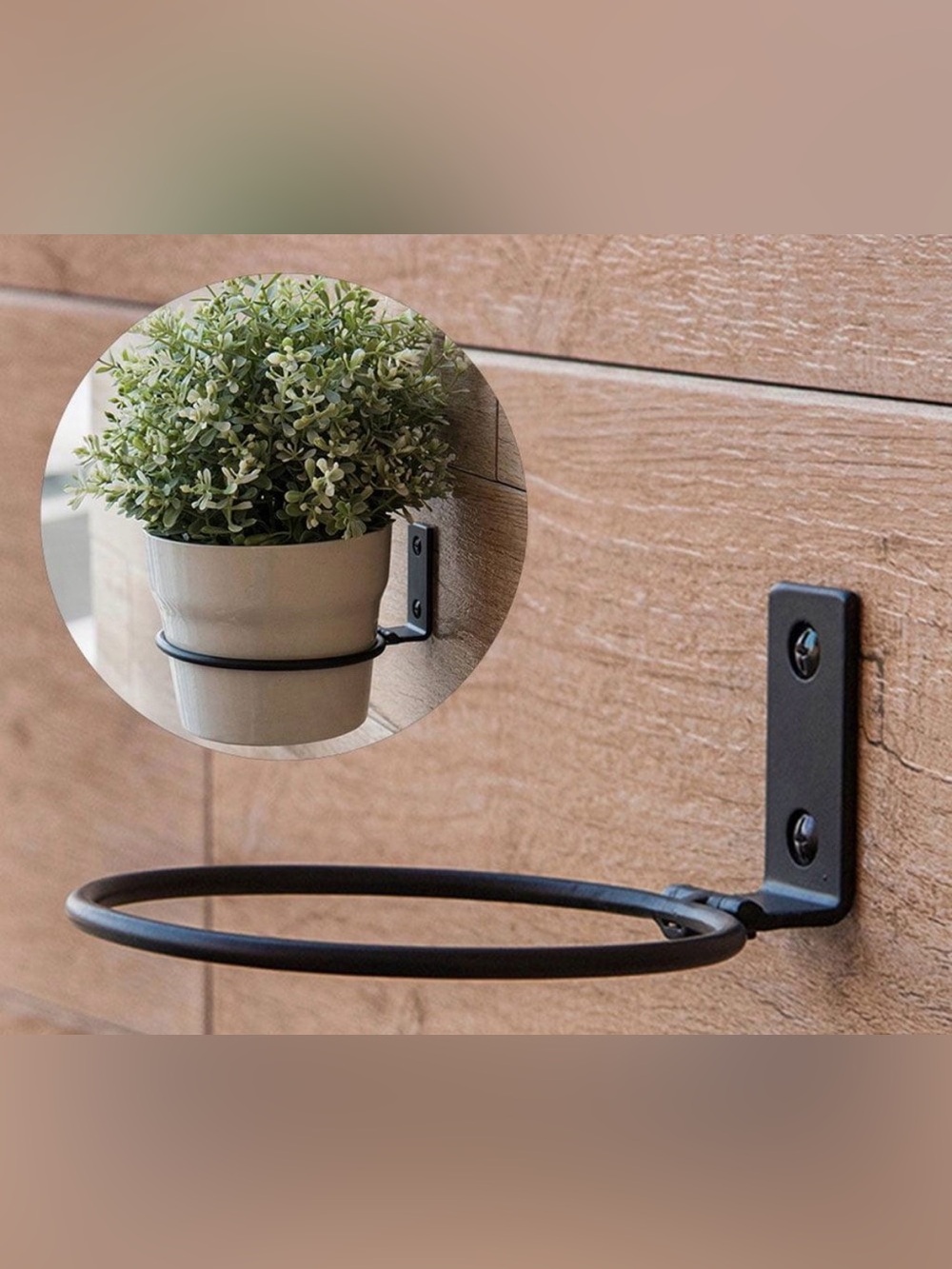 NEW CASE — 12 × 6” Wall-Mount Planter Holders $30 for the case